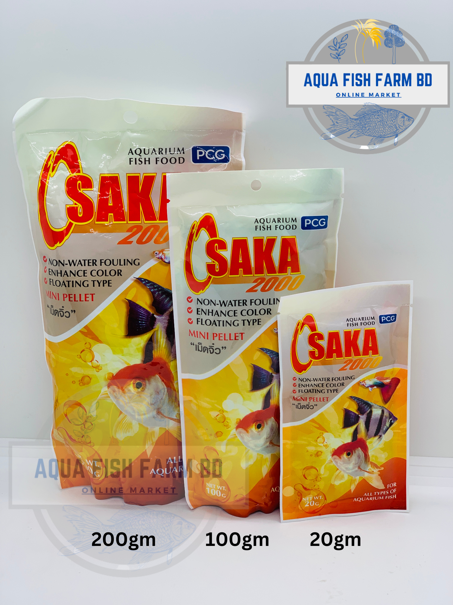 Osaka 2000 Aquarium Fish Food (100gm & 200gm)