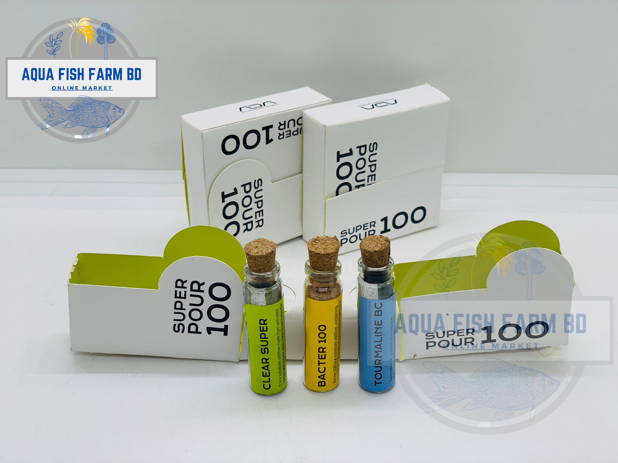 ADA Super Pour 100, Beneficial Bacteria Powder For Fish Tank