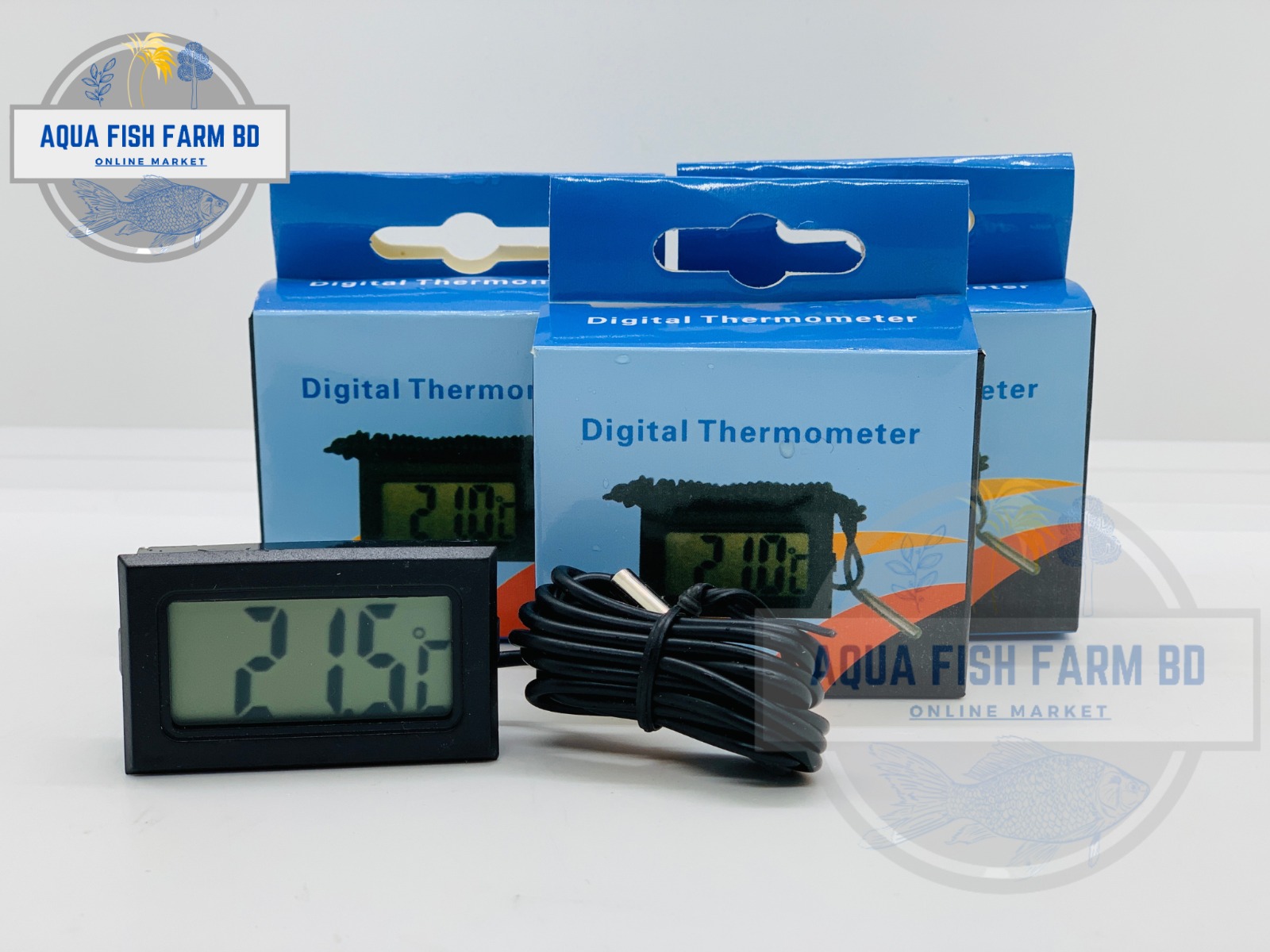 Digital Thermometer (TPM-10) For Fish Tank Water Temperature