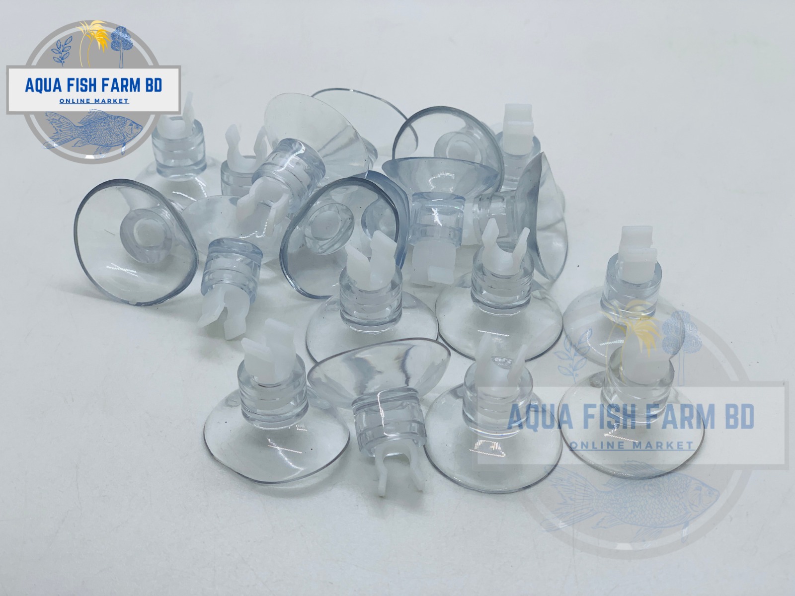 4 Pcs Suction Cup For Aquarium Air Pipe or Co2 Pipe Holder