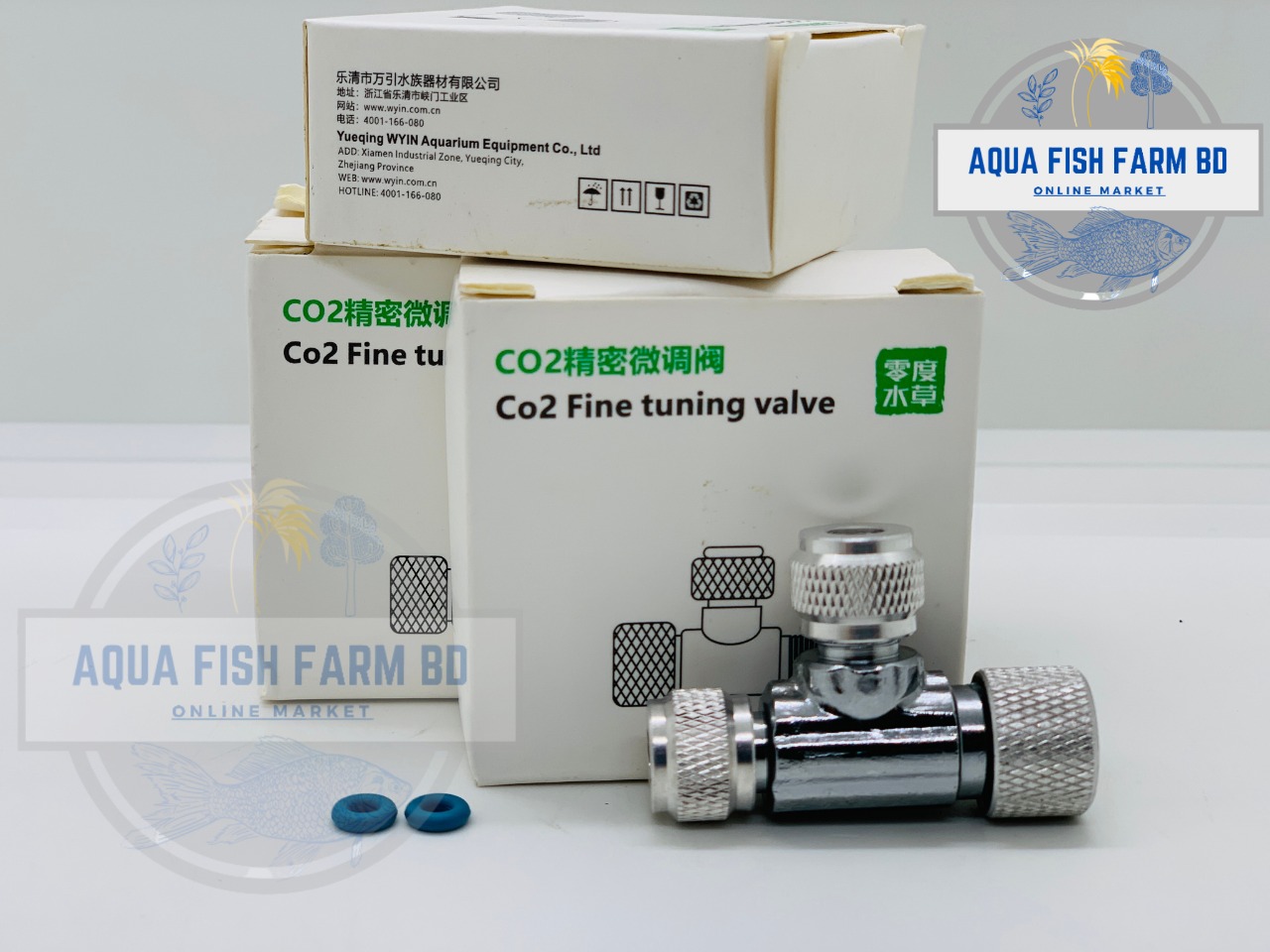 Fine-tuning Valve Double Headed for Co2 Regulator