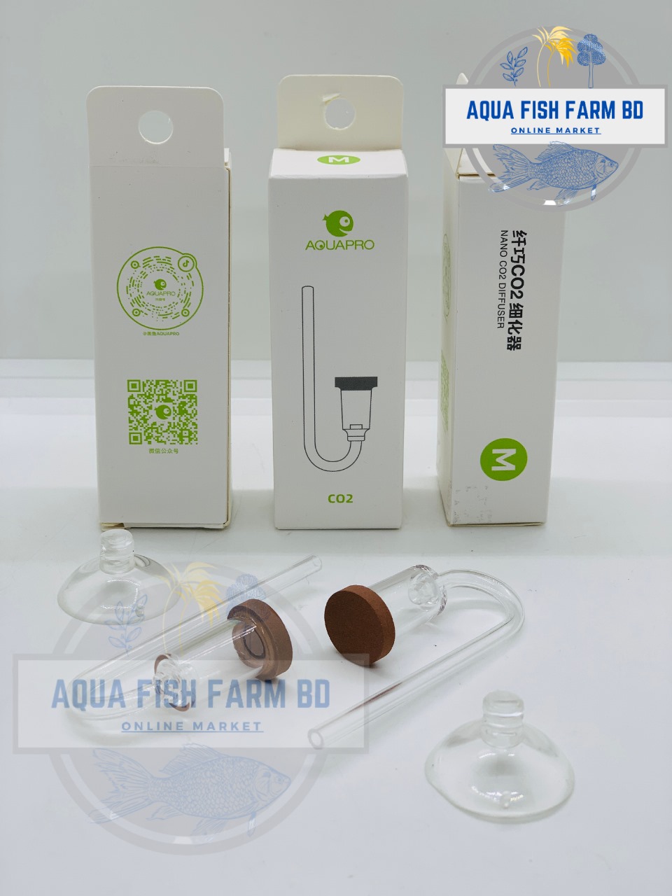 AQUAPRO NANO CO2 Diffuser Size-Medium