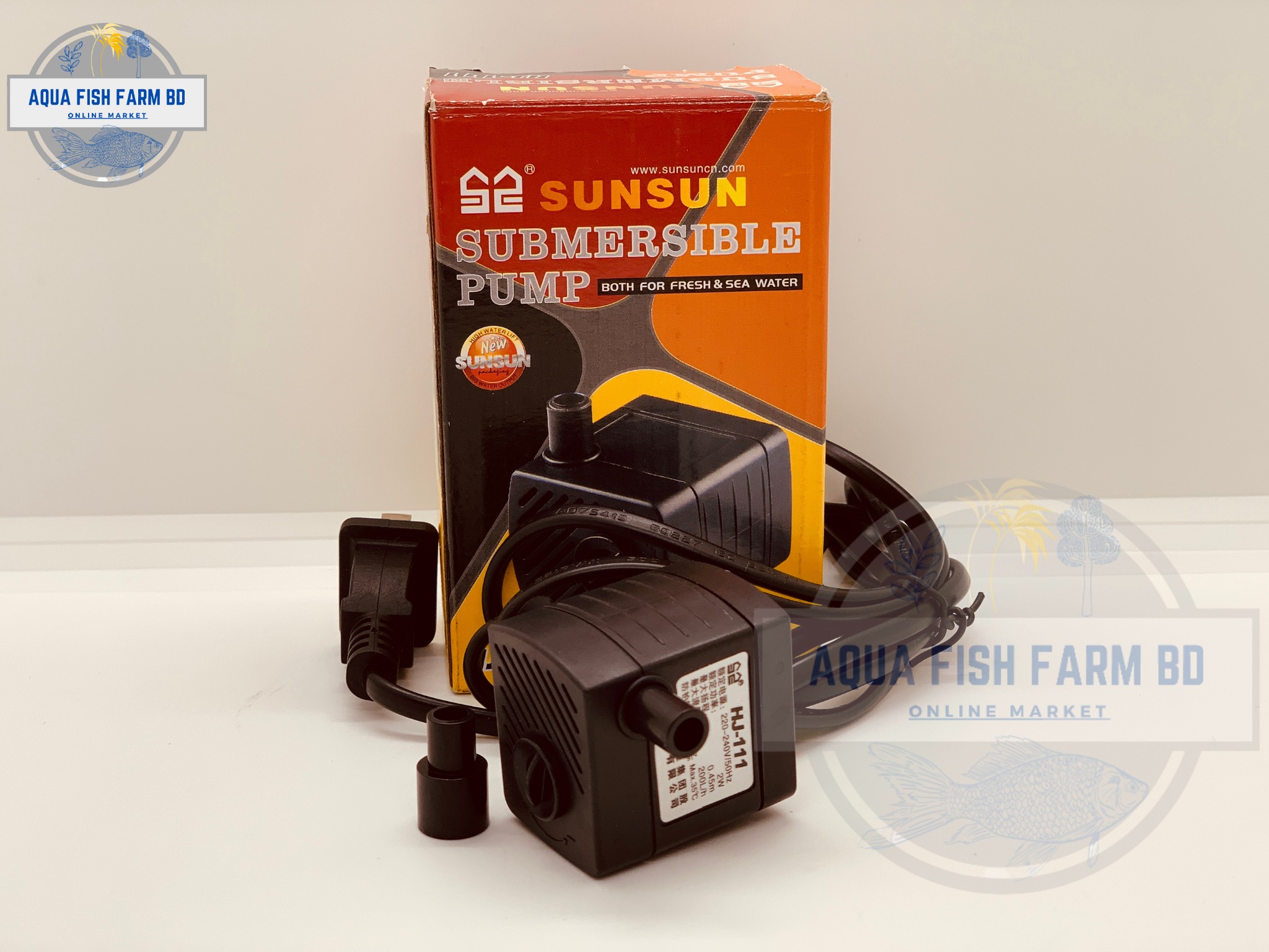 Sunsun HJ-111, (2w, 200L/h) Small-Size Submersible Pump