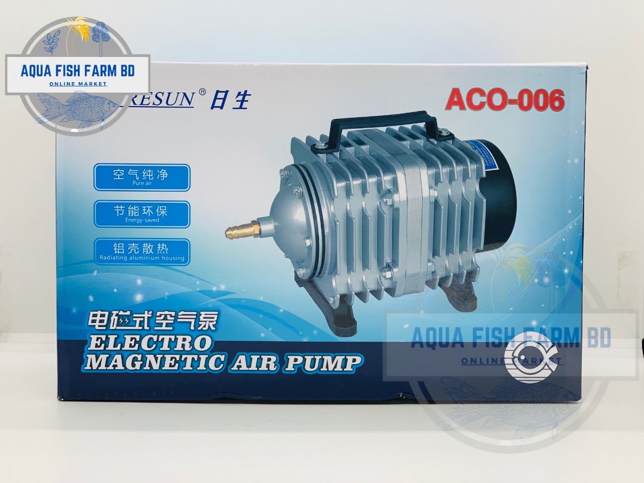 Resun ACO-006, (80 watt) Electro Magnetic Air Pump