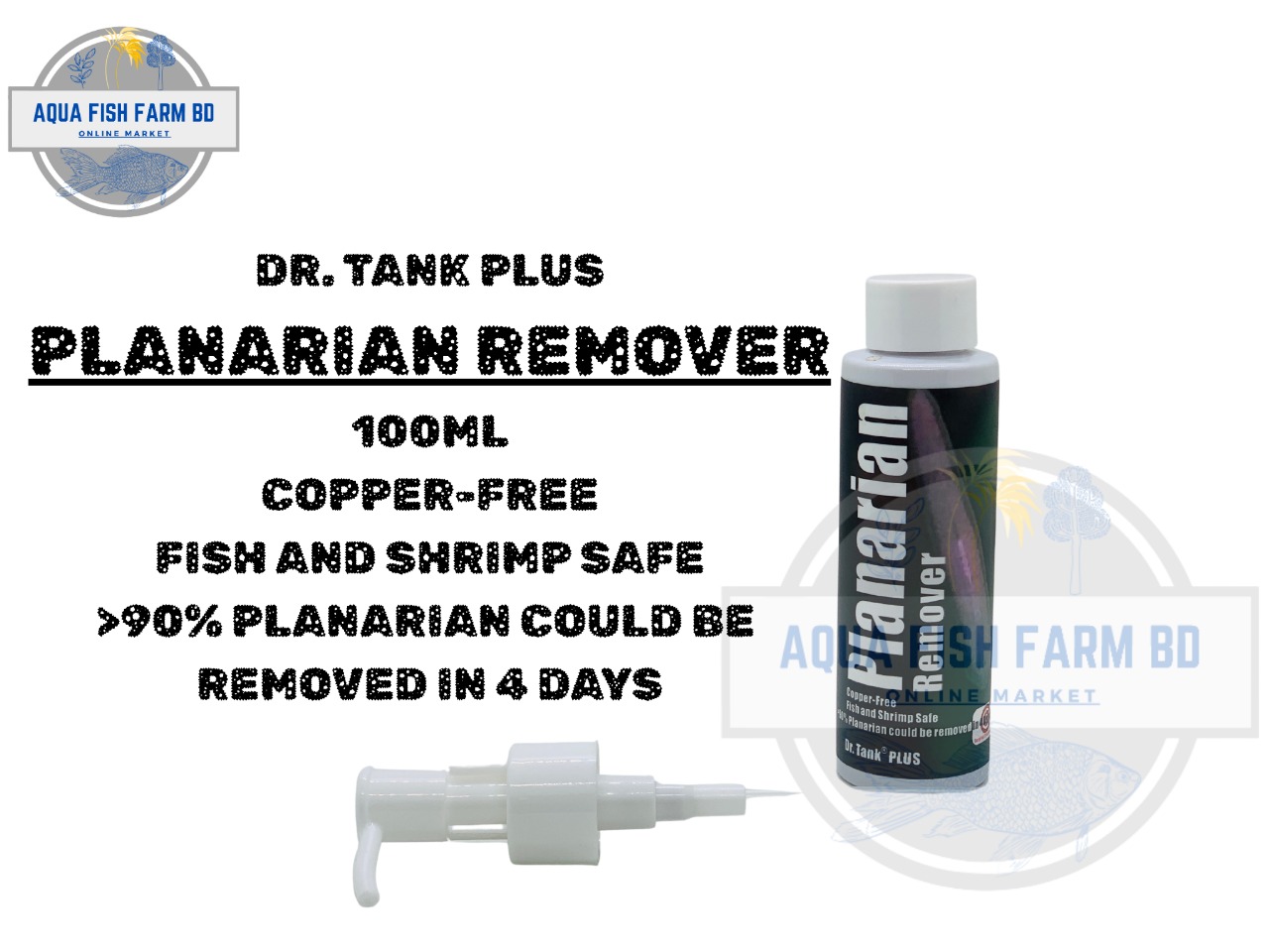 Planarian Remover (100ml) DR.TANK PLUS