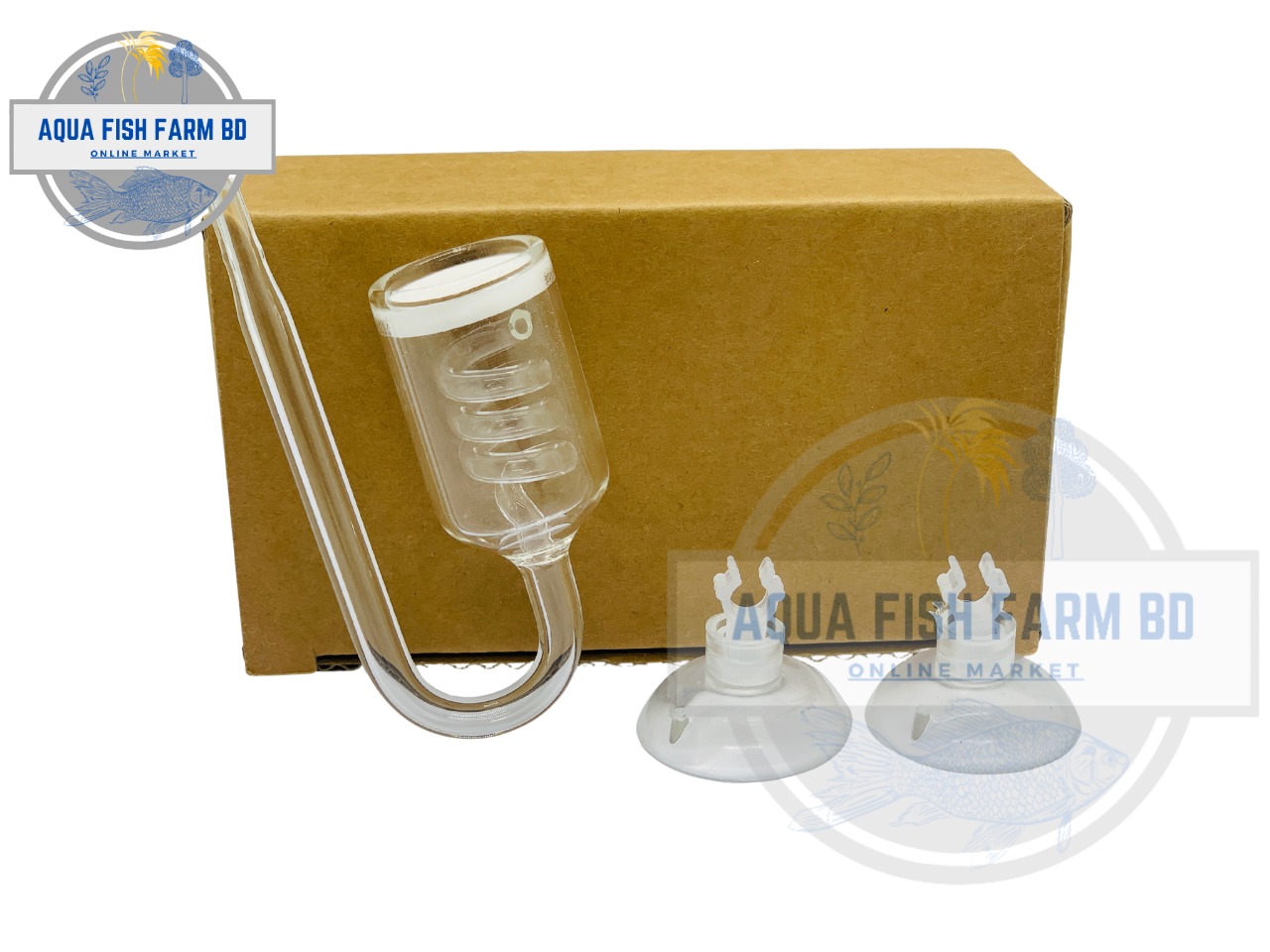 3 Spiro Tube Glass Co2 Diffuser