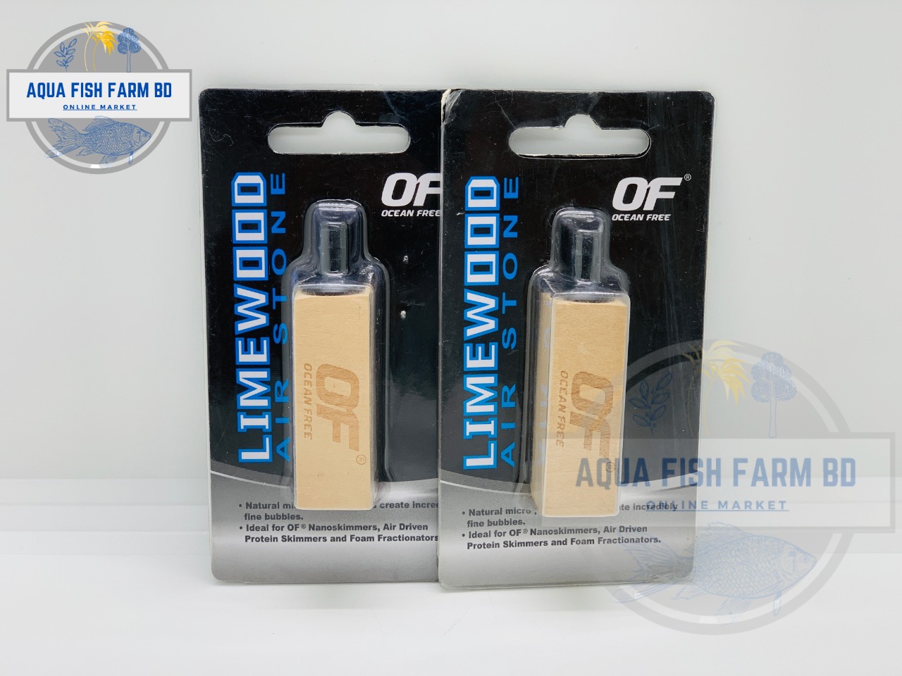 Air Stone, Lime Woods, (OF) For Aquarium Fish Tank