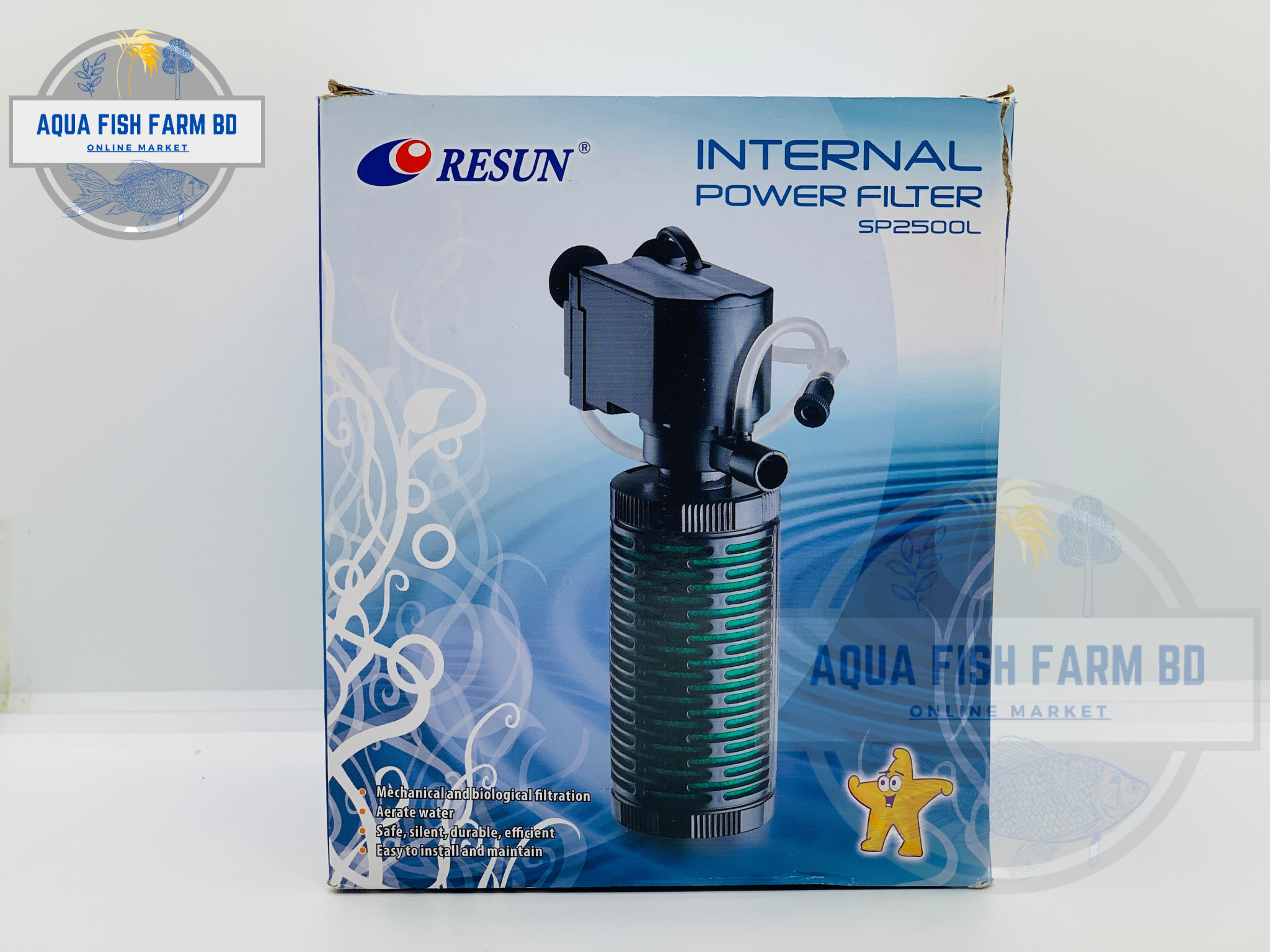 Resun SP2500L (18Watt & 1400L/H) Aquarium Internal Power Filter