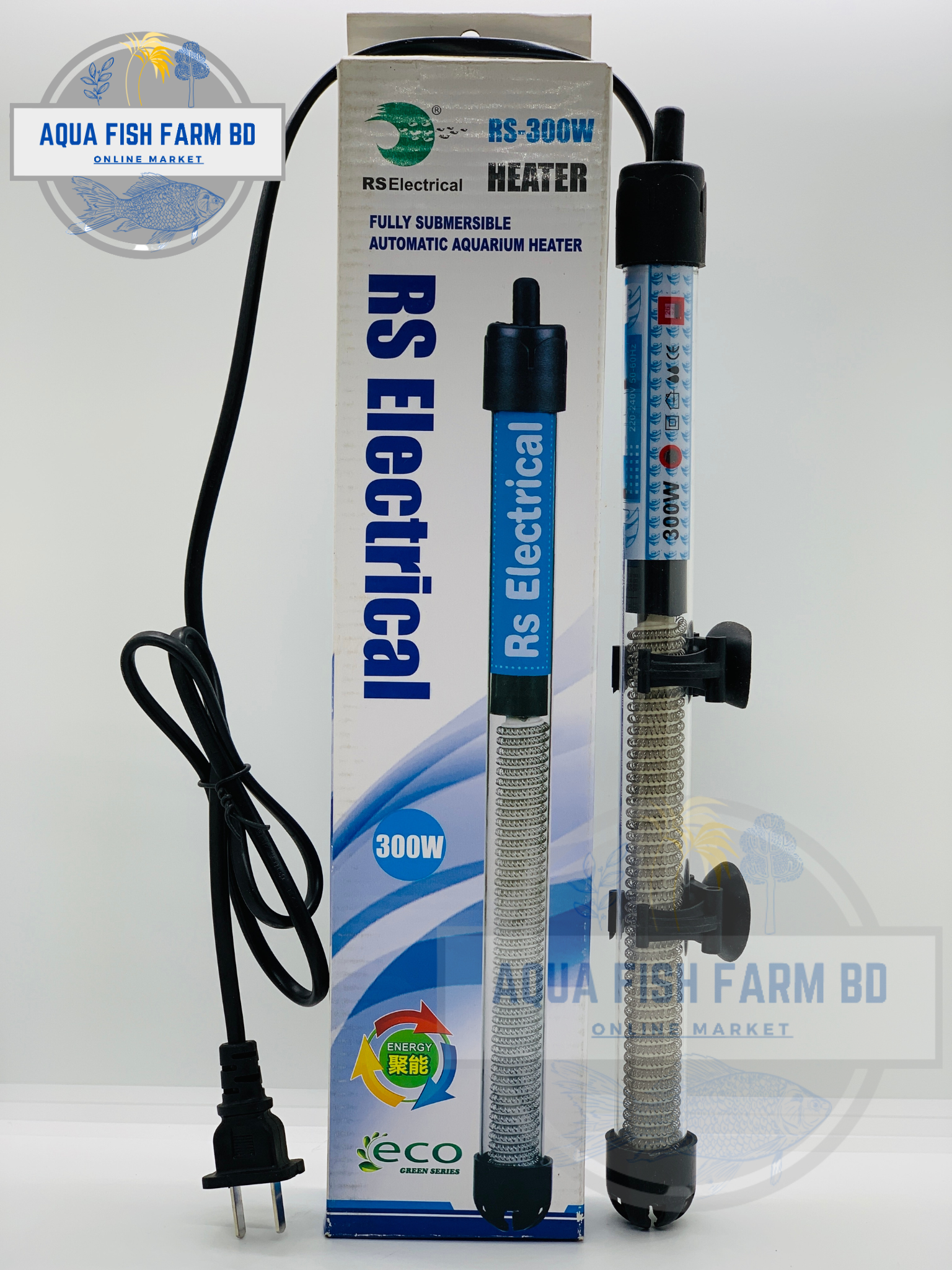 RS Electrical RS-300W (300 watt Glass Heater) For Fish Aquarium