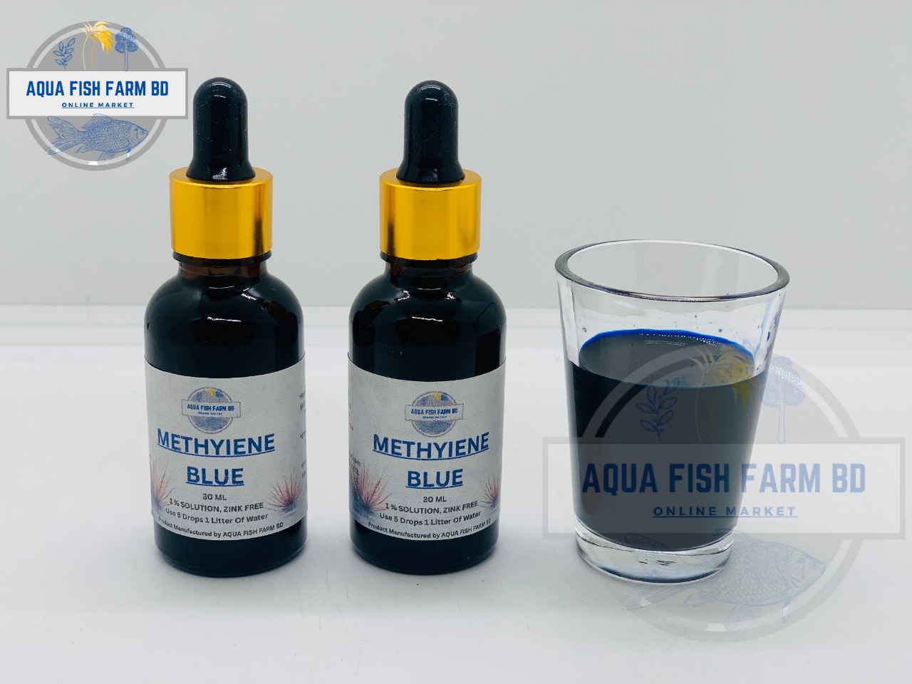 Methylene Blue 30ml For Fish Tank