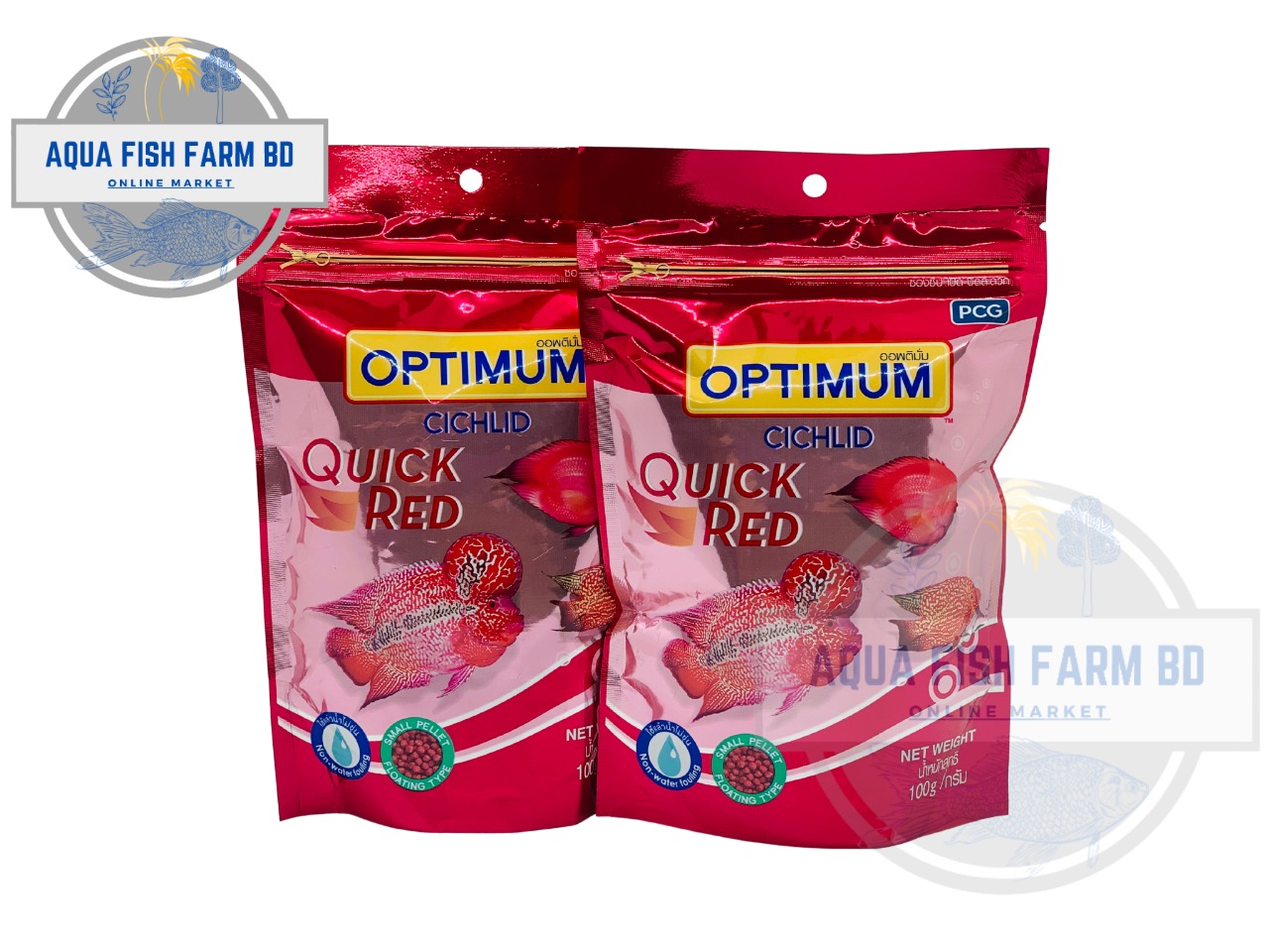 Cichlid Quick Red (100gm) Optimum